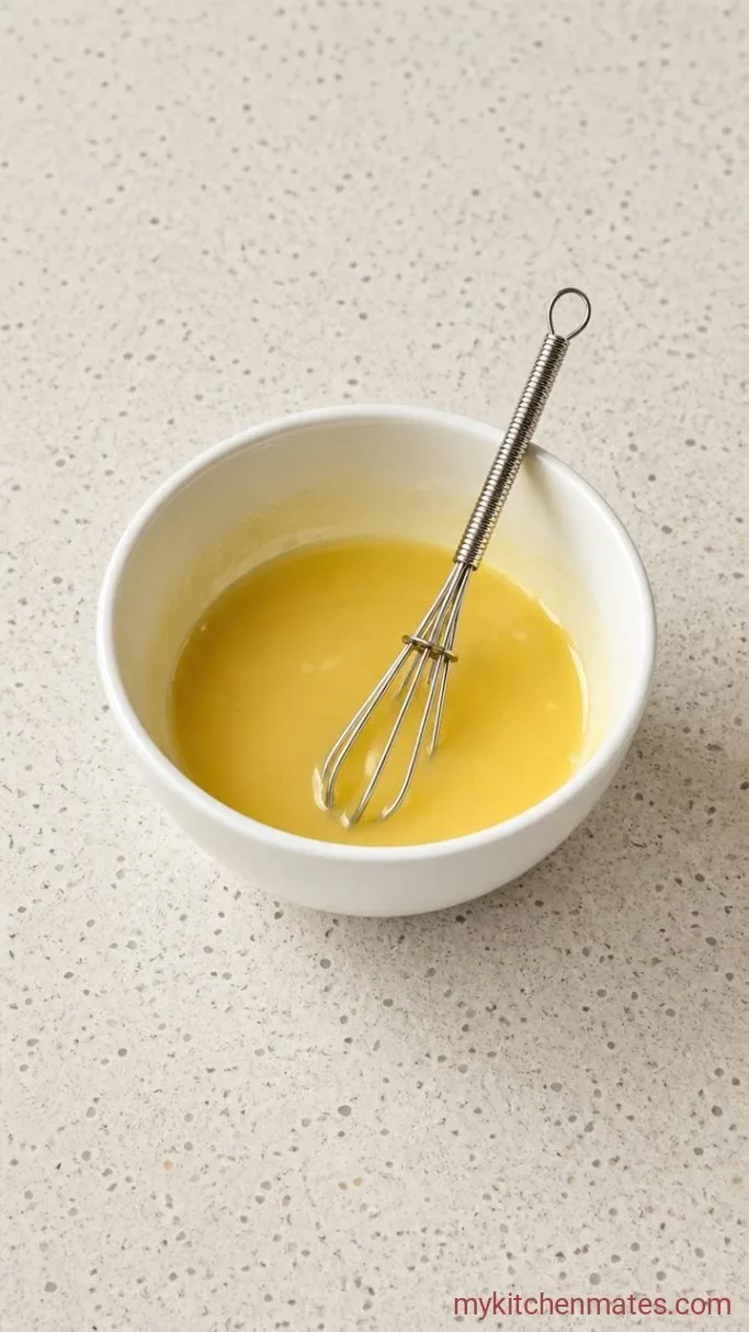 15-Minute Kale and Brussel Sprout Salad Step 2: Whisk the Dressing
