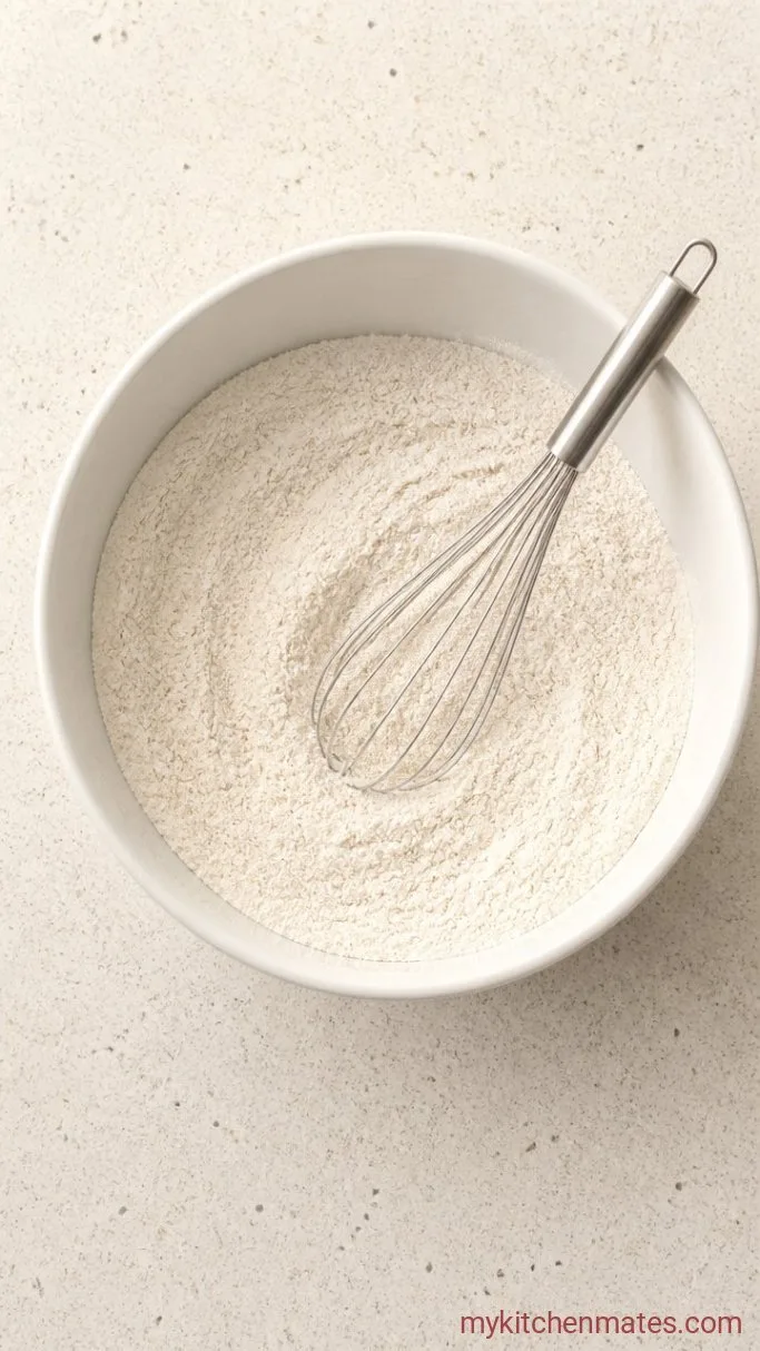 Moist Brown Sugar Banana Bread Step 2: Whisk the Dry Ingredients Together
