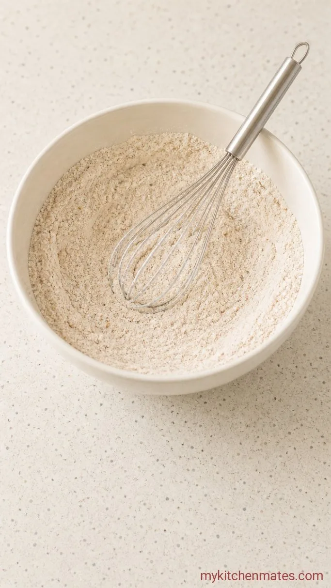 Moist Pumpkin Streusel Coffee Cake with Buttery Streusel Step 2: Whisk the Dry Ingredients