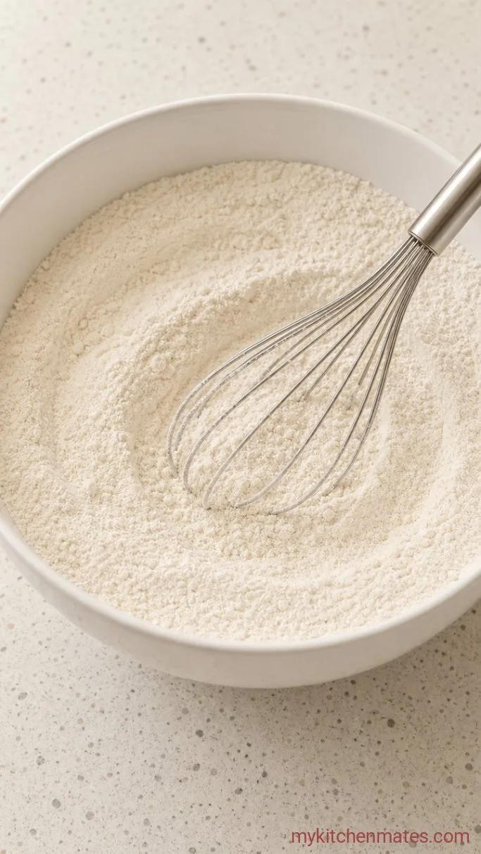 Step 2: Whisk the dry ingredients