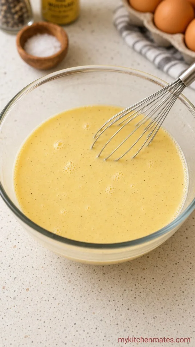 Step 2: Whisk the Egg Custard