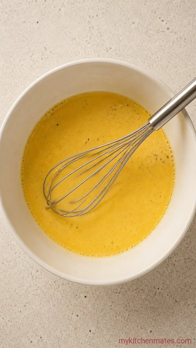 Step 2: Whisk the Egg Mixture