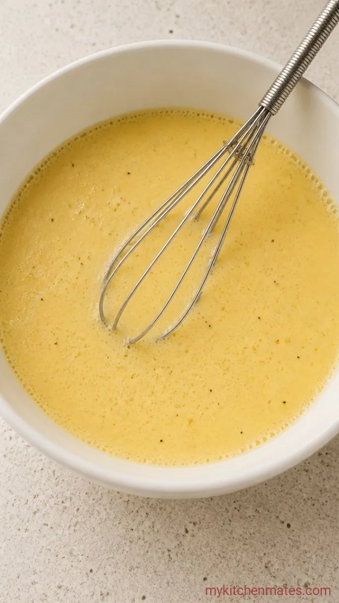 Step 2: Whisk the Egg Mixture