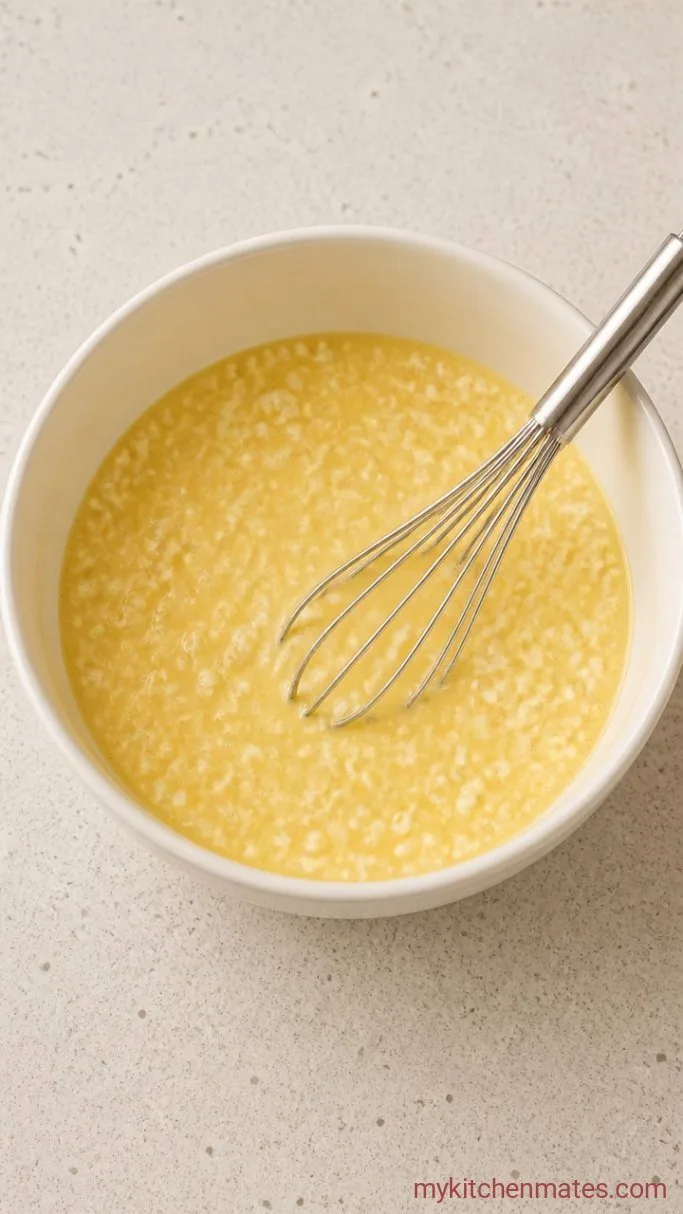 Step 2: Whisk the Egg Mixture