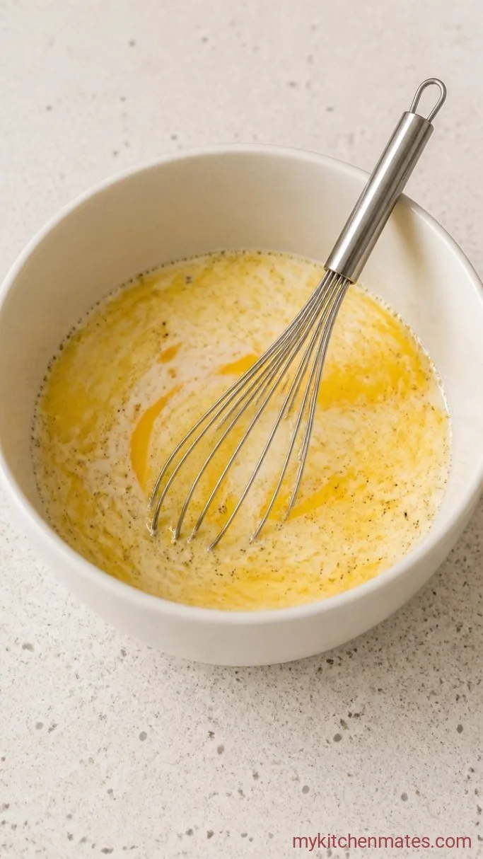 Step 2: Whisk the Egg Mixture