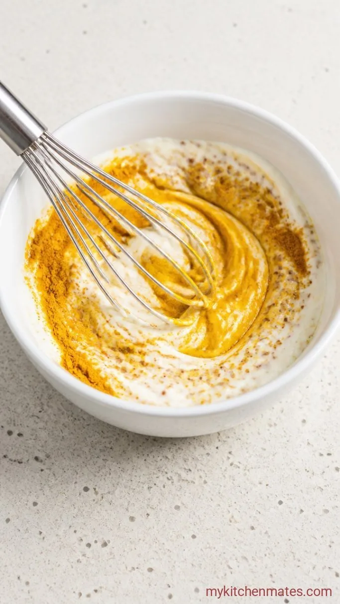 10-Minute Tofu Egg Salad (Tastes Like Classic Egg Salad) Step 2: Whisk the Eggy Dressing