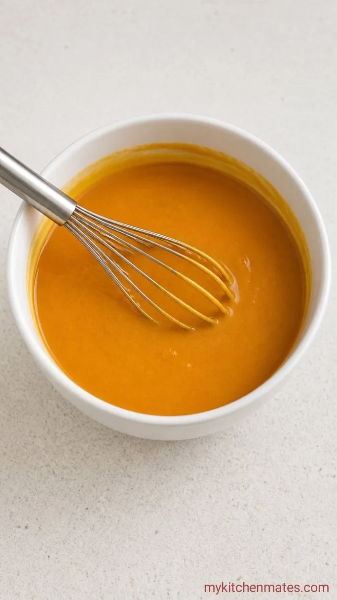 Creamy Pumpkin Pie With Condensed Milk Step 2: Whisk the Filling