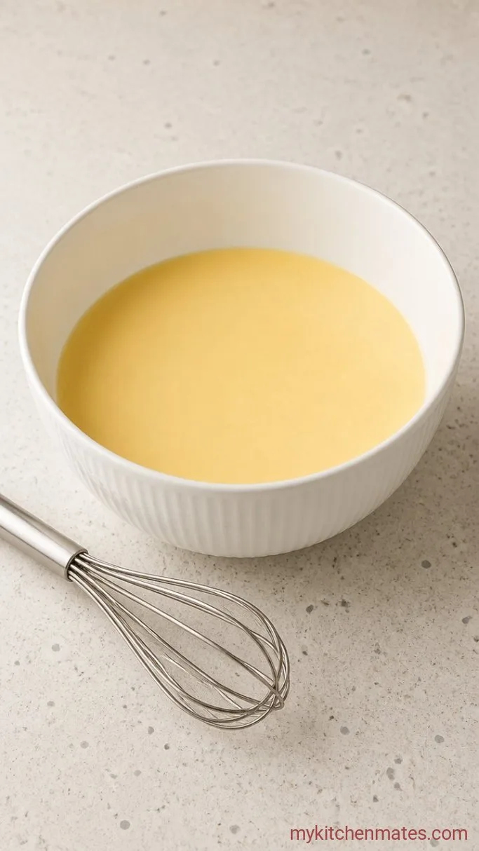 Sausage Quiche Ready in Under an Hour Step 2: Whisk the Filling