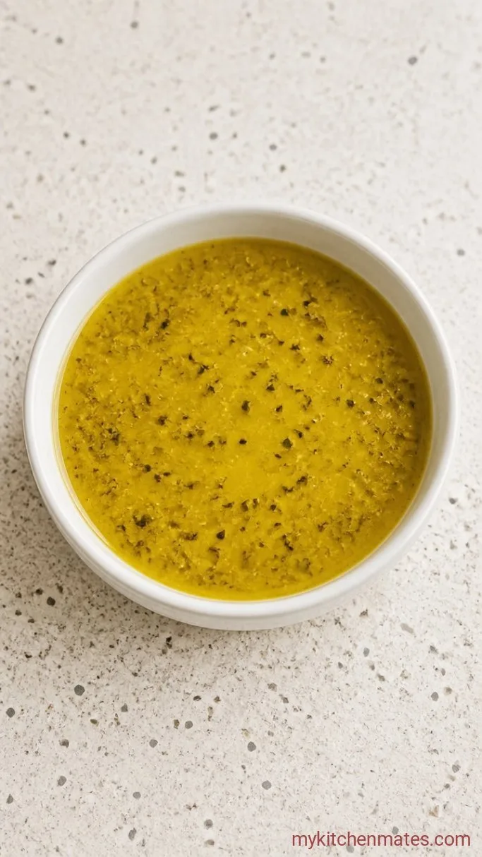Easy Artichoke Pasta Salad with Lemon-Herb Dressing Step 2: Whisk the Lemon-Herb Dressing