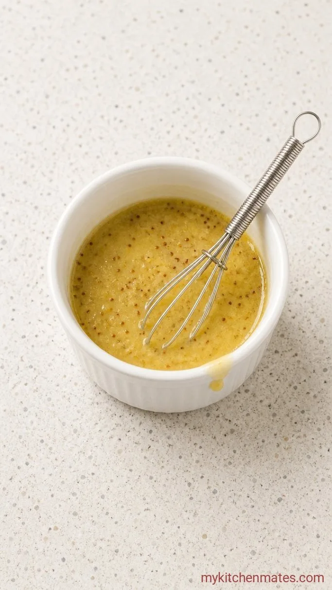 Step 2: Whisk the Lemon-Mustard Dressing