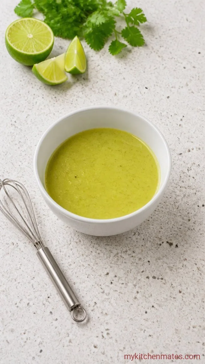 Step 2: Whisk the Lime Dressing