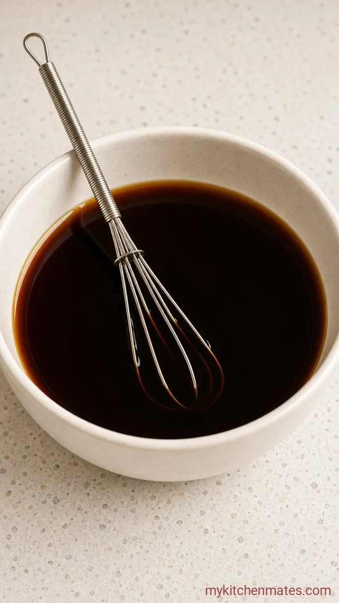 4-Ingredient Soy Sauce Eggs for Ramen Step 2: Whisk the Marinade