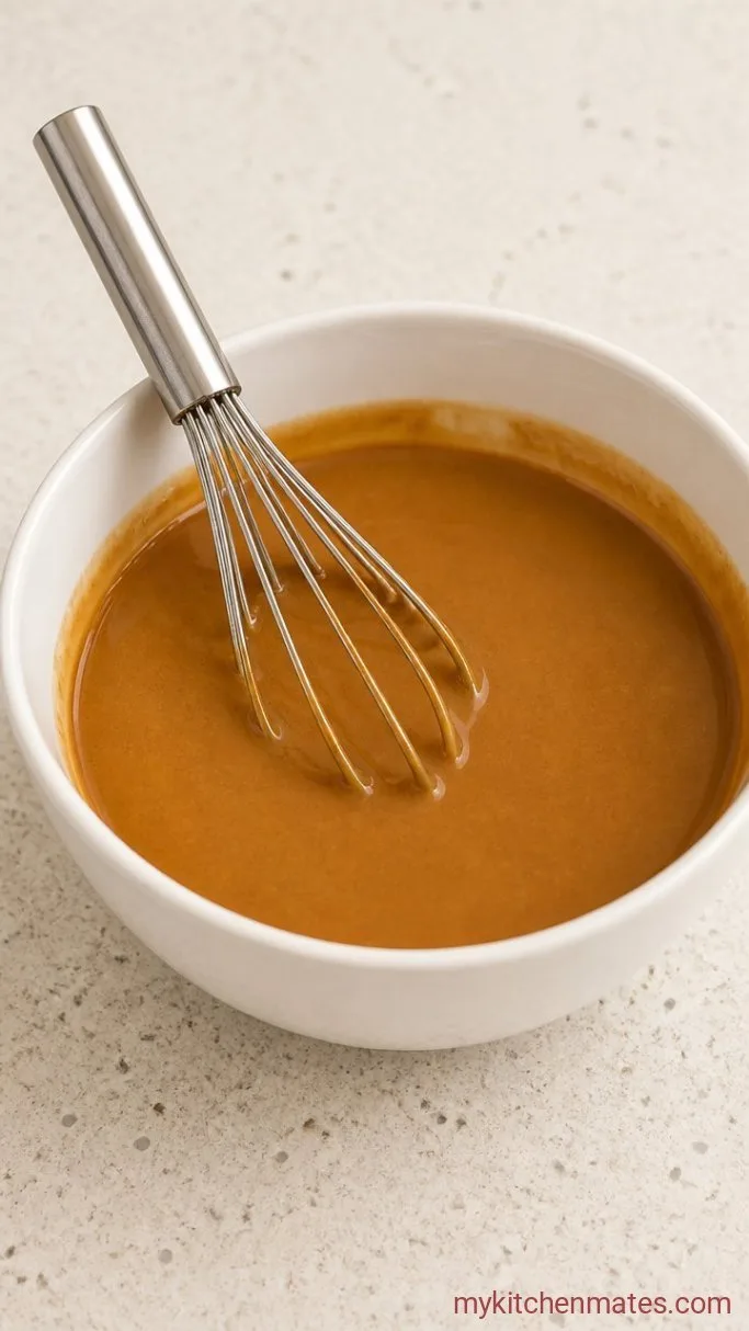 Step 2: Whisk the Peanut Sauce