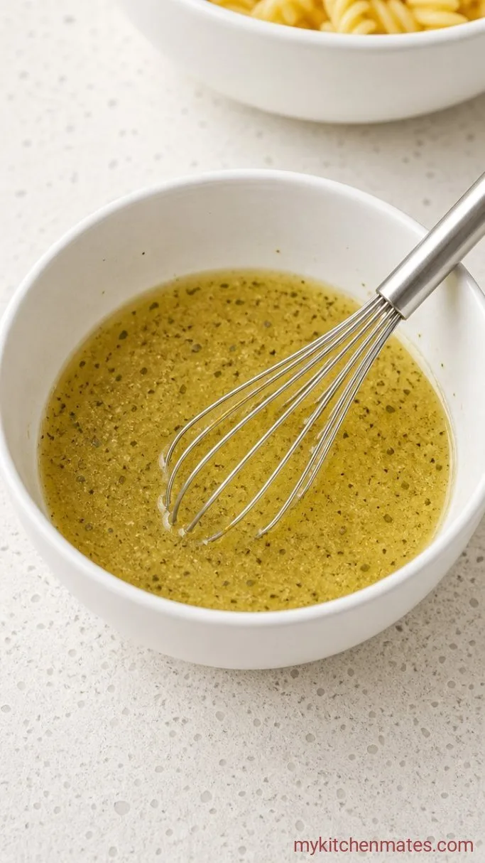 Step 2: Whisk the Pepperoncini Dressing