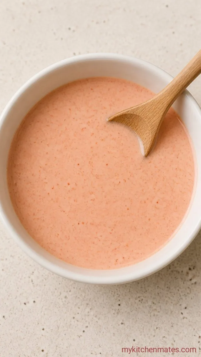 Step 2: Whisk the Pink Sauce