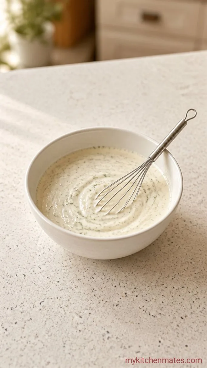 Step 2: Whisk the Ranch Dressing