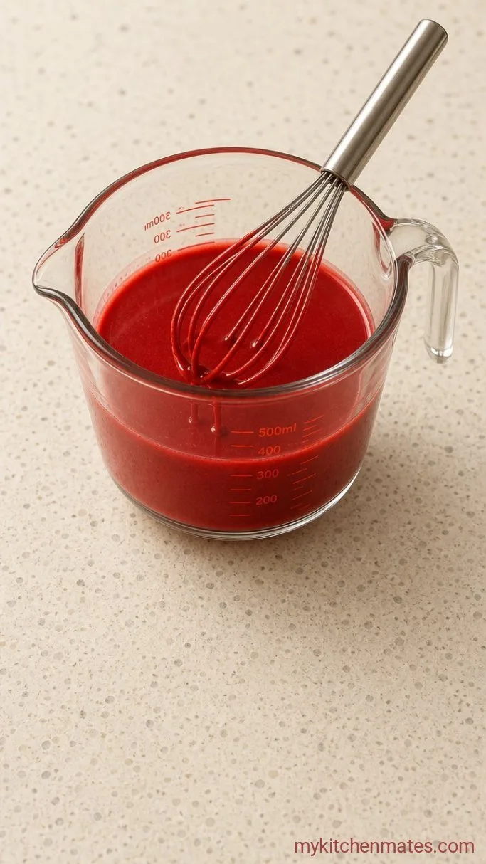Step 2: Whisk the Red Tangy Mix