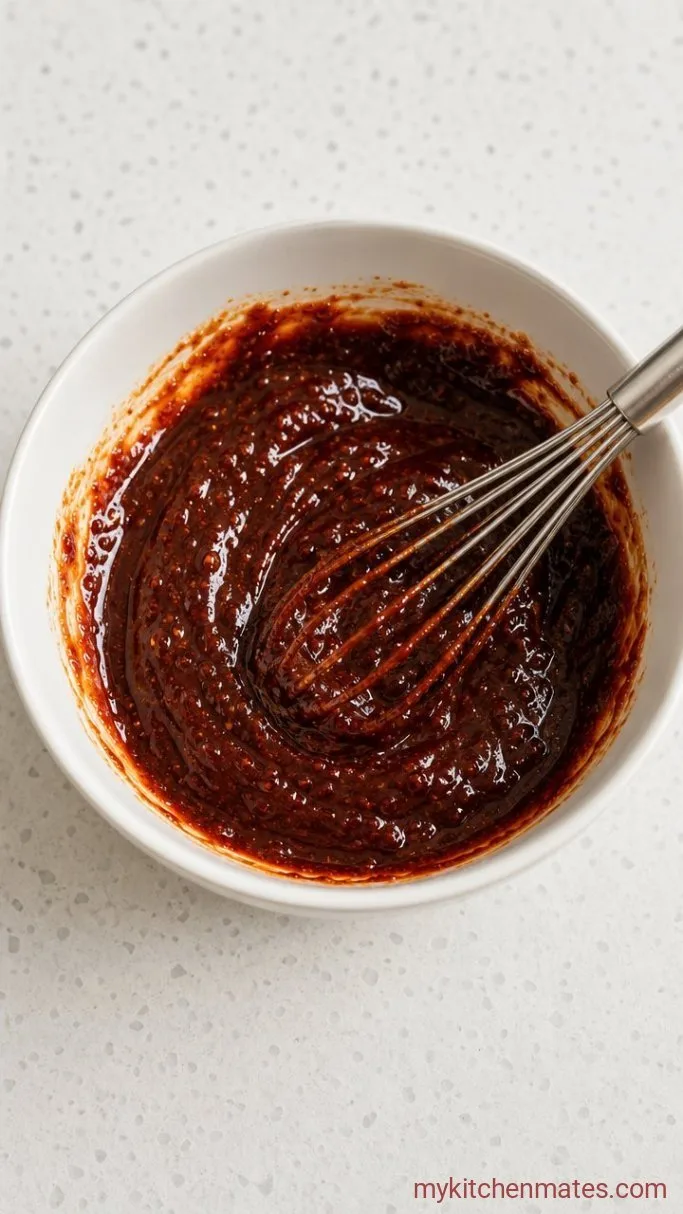25-Minute Sticky Gochujang Chicken Bowls Step 2: Whisk the Sauce