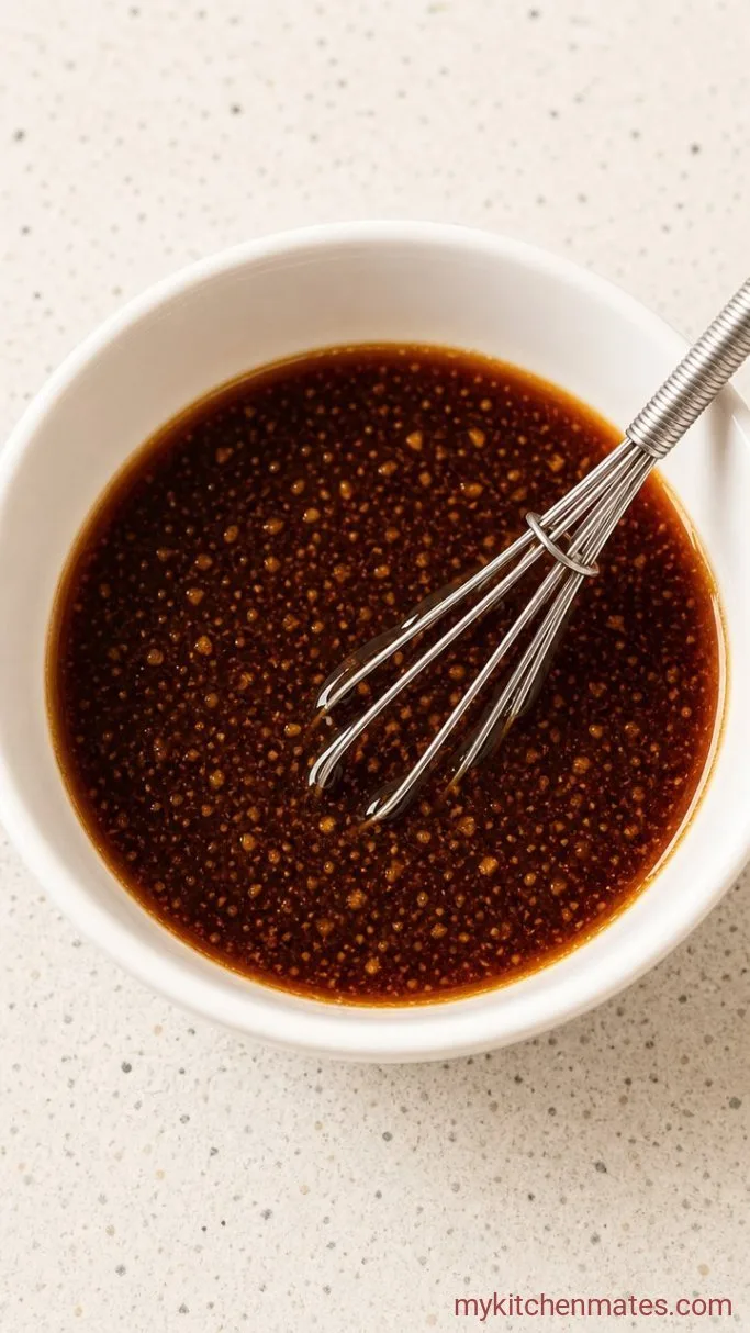 15-Minute Shrimp Rice Bowls Step 2: Whisk the Soy-Ginger Sauce