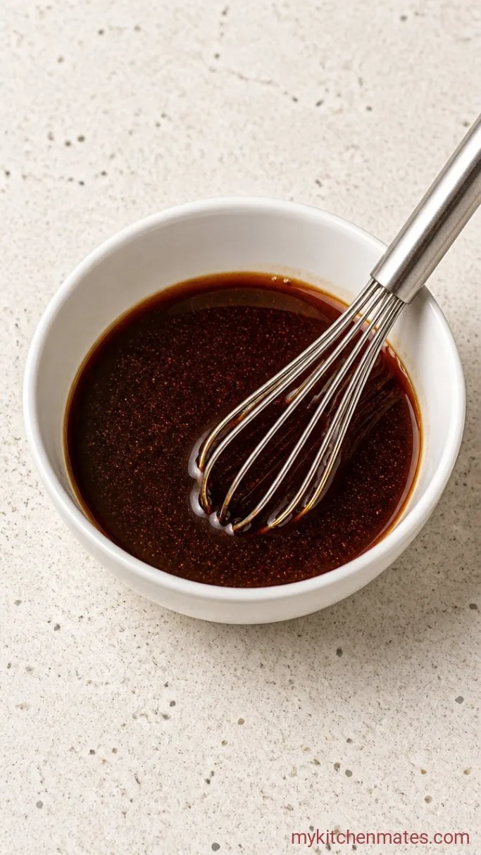 Quick Vegan Stir Fry with Crispy Tofu Step 2: Whisk the Stir-Fry Sauce