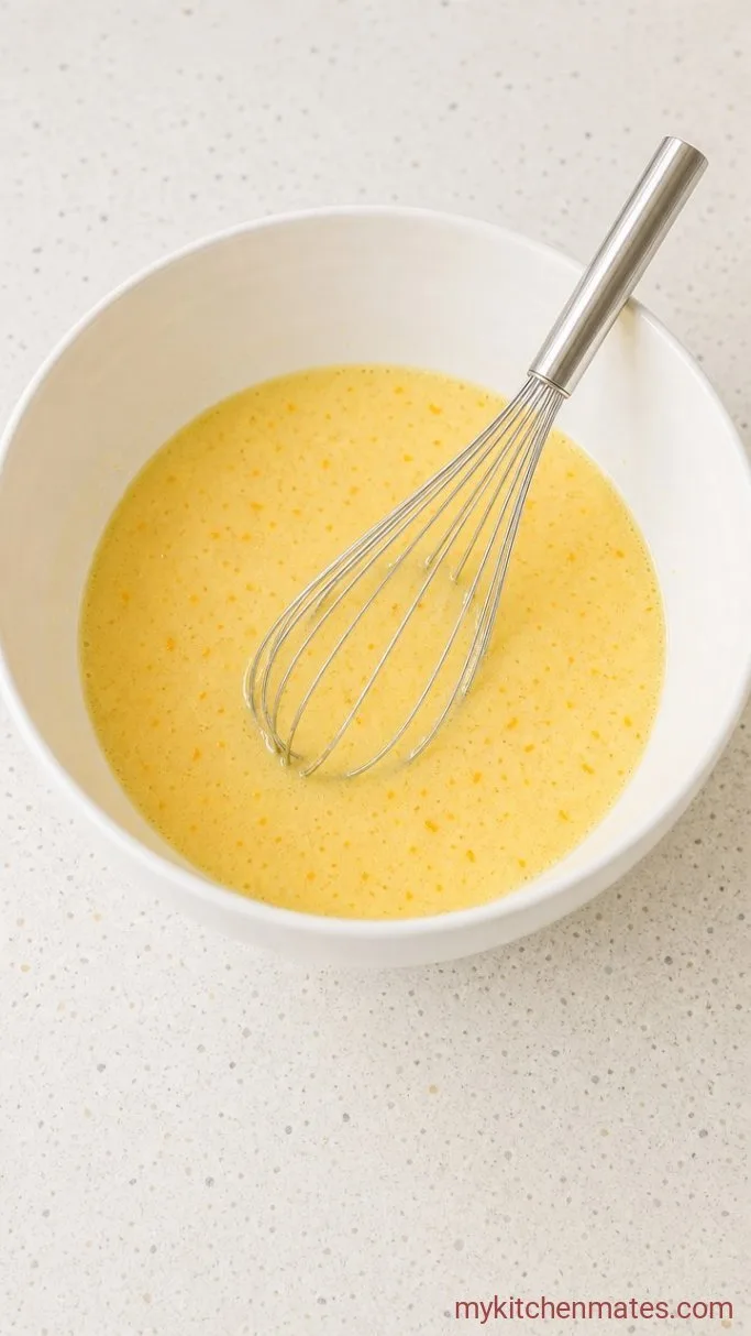 Step 2: Whisk the Wet Ingredients and Orange Zest