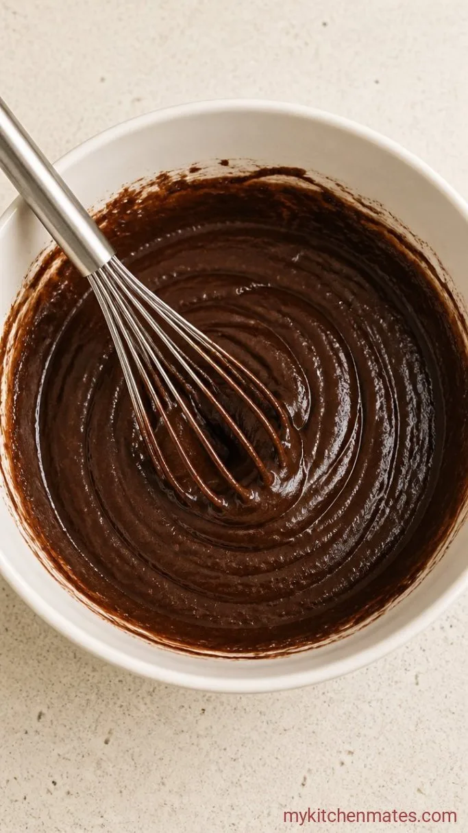 Step 2: Whisk the Wet Ingredients into the Dry