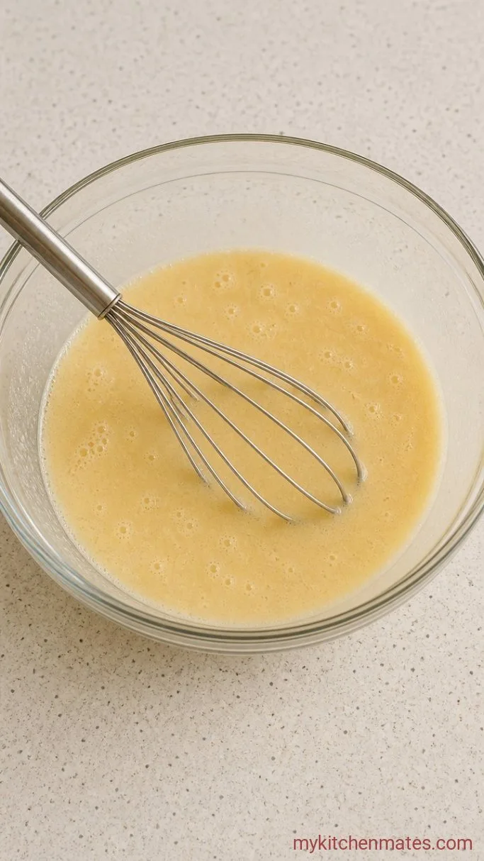 The Real-Deal Copycat Portillo's Chocolate Cake Step 2: Whisk the Wet Ingredients