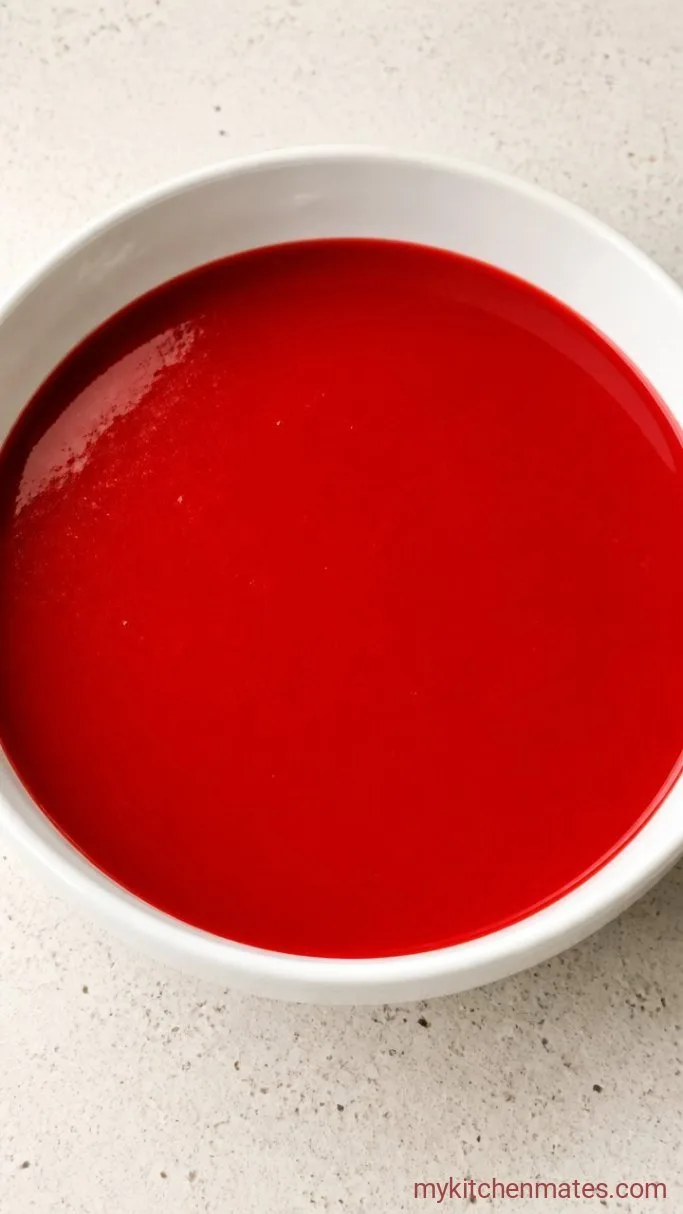 Super Moist Red Velvet Loaf Cake with Cream Cheese Glaze Step 2: Whisk the Wet Ingredients