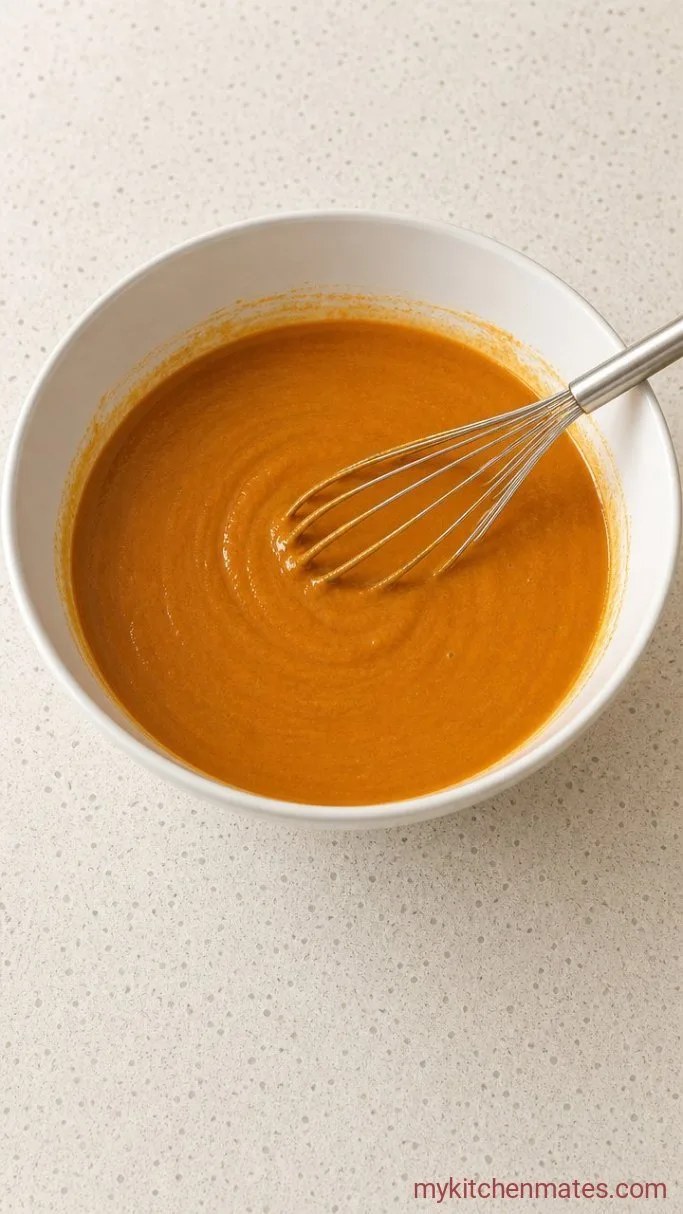 Moist Greek Yogurt Pumpkin Bread Step 2: Whisk the Wet Ingredients