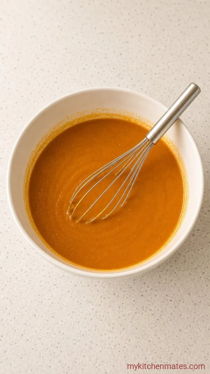 Moist Pumpkin Muffins (Ready in 30 Minutes) Step 2: Whisk the Wet Ingredients