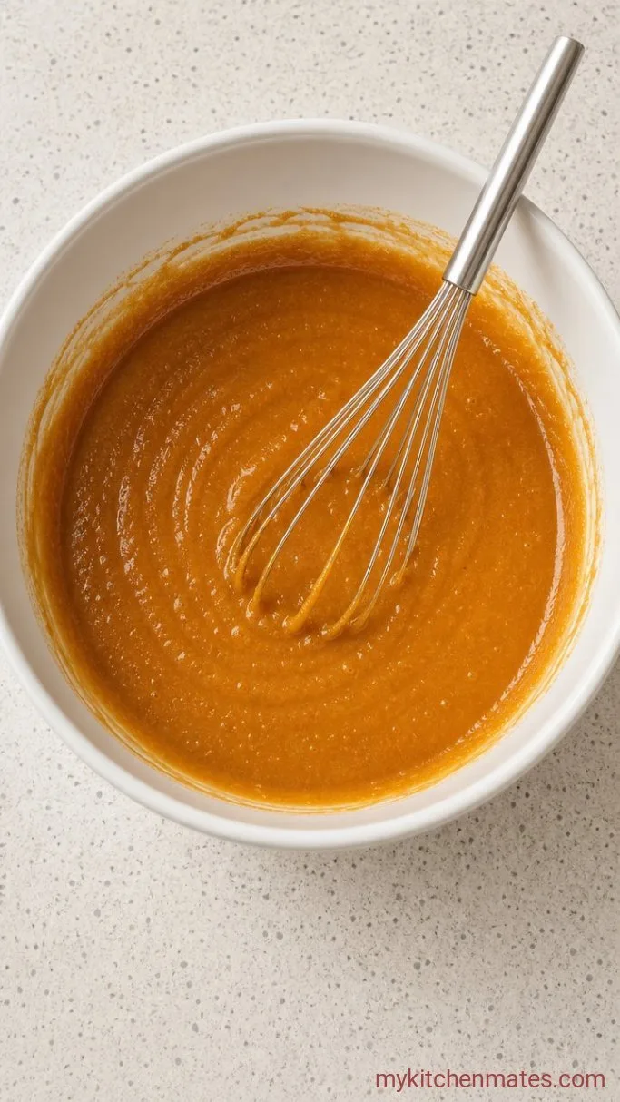 Libby’s Pumpkin Bread Step 2: Whisk the Wet Ingredients