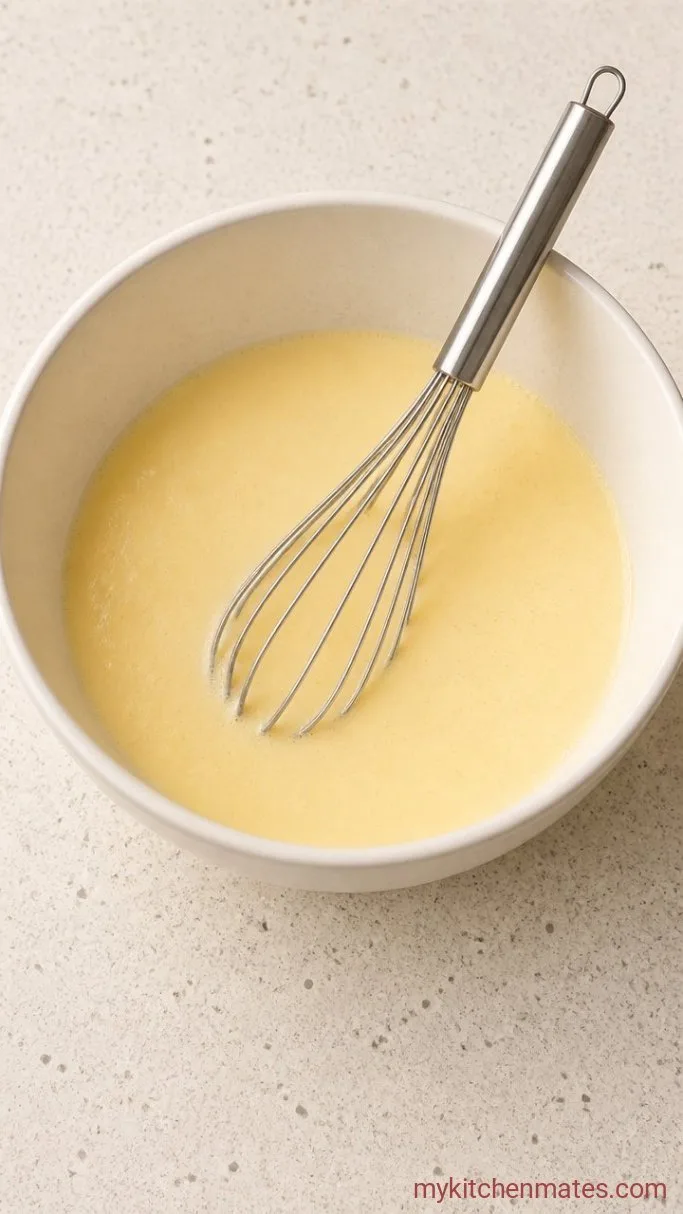 Blueberry Protein Muffins (Ready in 30 Minutes) Step 2: Whisk the Wet Ingredients