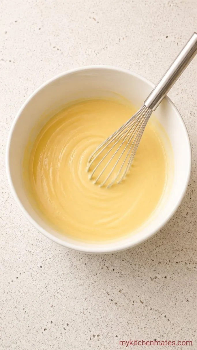 Tender Low Sugar Blueberry Muffins (Ready in 30 Minutes) Step 2: Whisk the Wet Ingredients