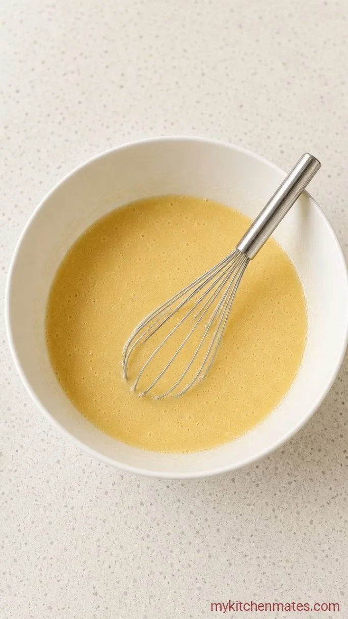 Sourdough Zucchini Muffins (That Use Your Sourdough Discard) Step 2: Whisk the Wet Mixture