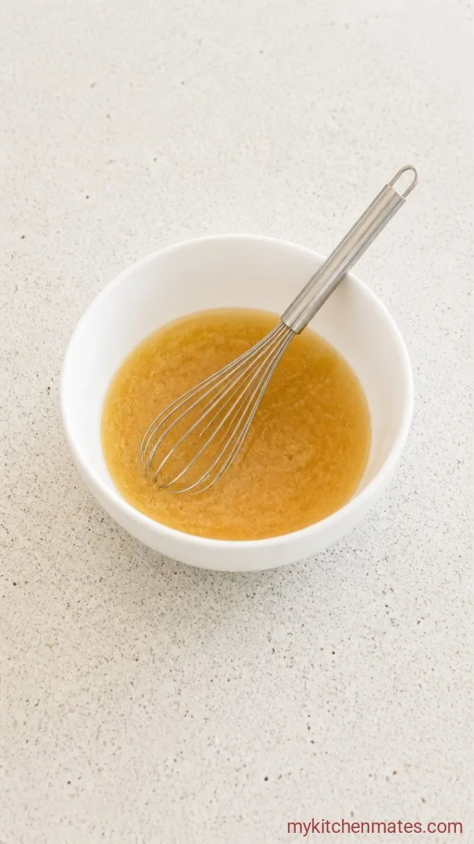 Crispy Low Sugar Granola (So Much Crunch, So Little Sweet) Step 2: Whisk the Wet Mixture
