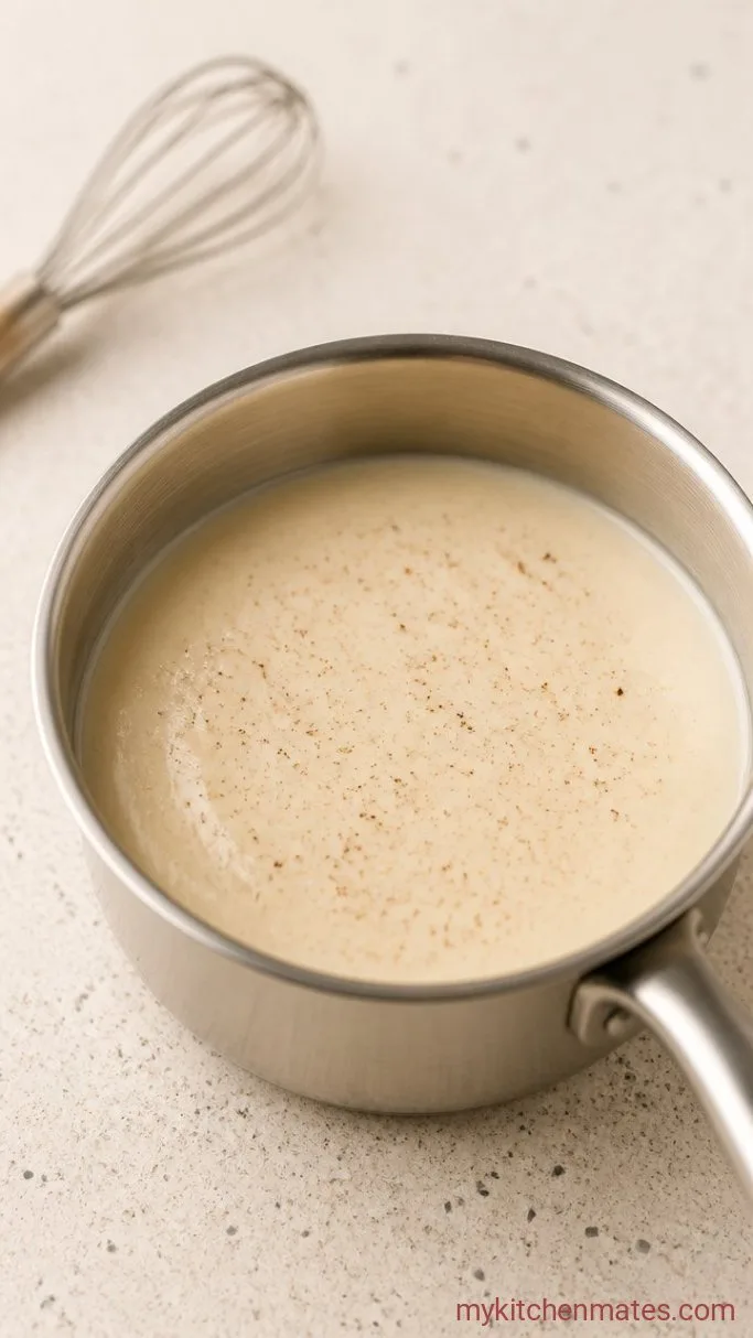 Step 2: Whisk Together the Béchamel