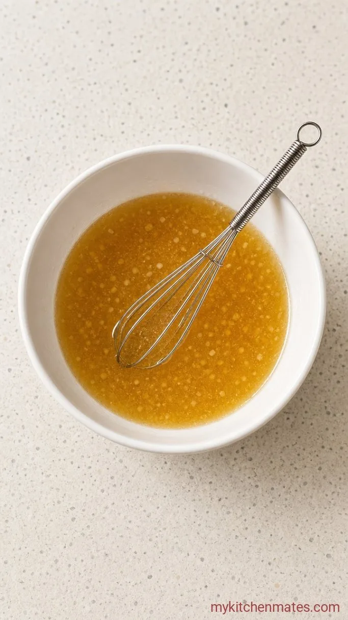 Quick Vietnamese Chicken Salad Step 2: Whisk Together the Dressing