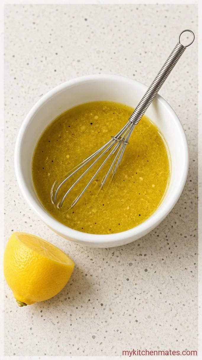 Bright Lemon Herb Quinoa Salad (Vegan, 30 Minutes) Step 2: Whisk Together the Dressing