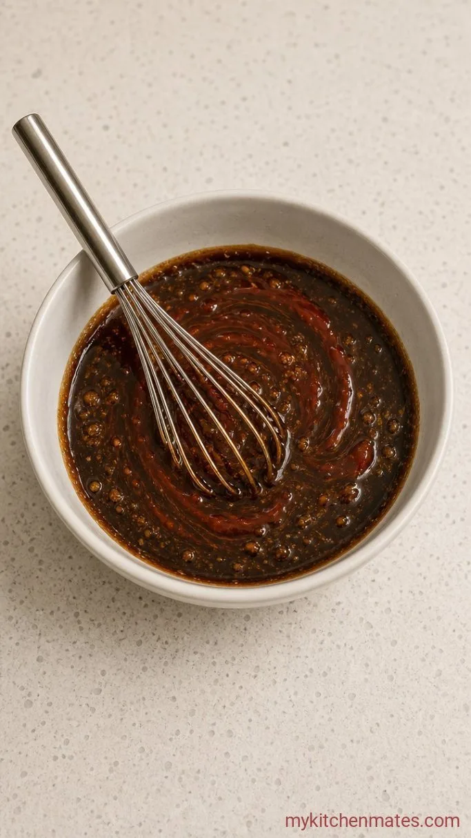 Rich and Smoky Crockpot Baked Beans Step 2: Whisk Together the Sauce