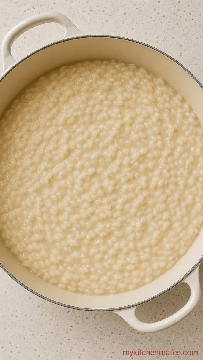 Step 3: Add Broth in Batches
