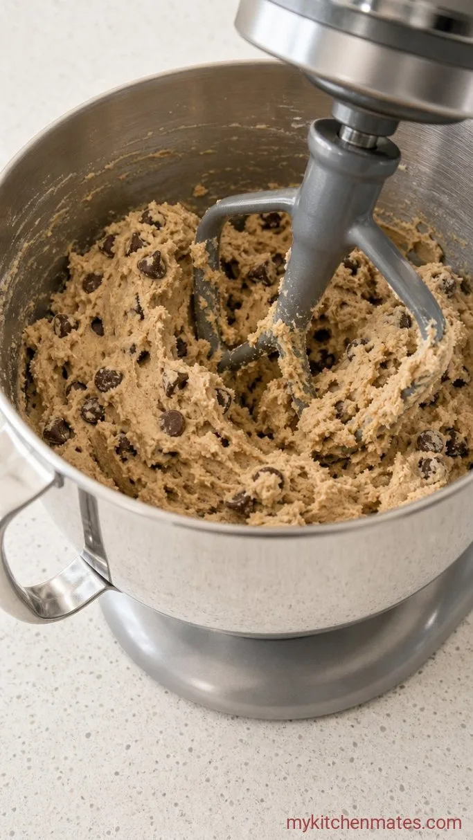 Soft and Chewy Gluten Free Chocolate Chip Cookies Step 3: Add Dry Ingredients and Chocolate Chips
