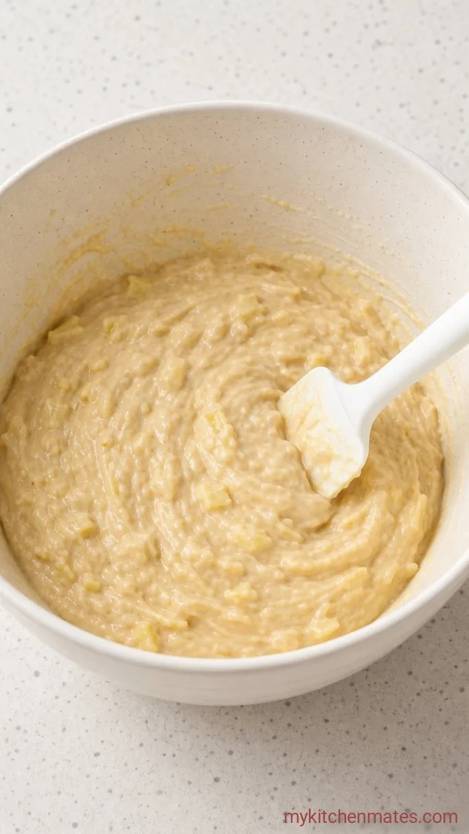 Step 3: Add the Dry Ingredients and Pineapple