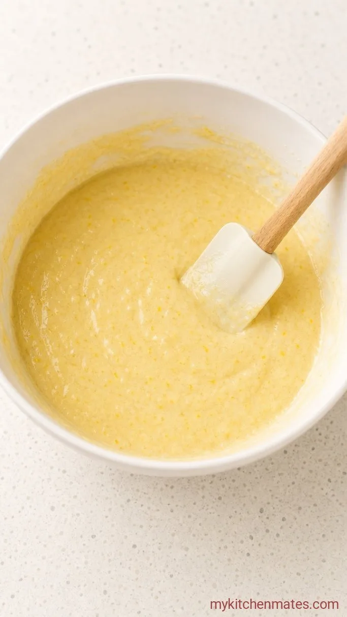 Easy Easter Bundt Cake with Lemon Glaze Step 3: Add the Eggs and Lemon