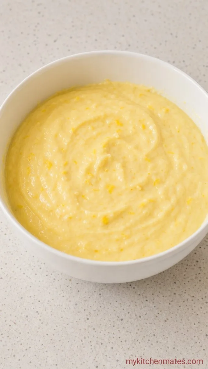 Step 3: Add the Eggs, Yogurt, and Lemon