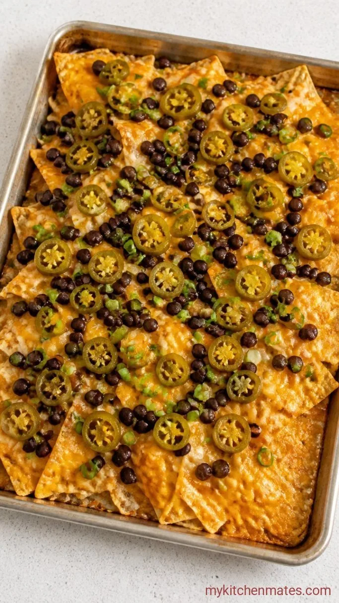 Sheet Pan Potato Chip Nachos (Ready in 10 Minutes) Step 3: Add the Fresh Toppings