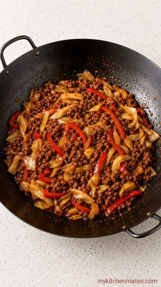 Step 3: Add the Sauce and Toss
