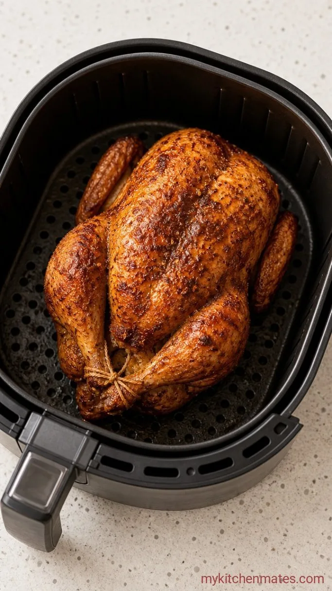 Step 3: Air Fry the Chicken