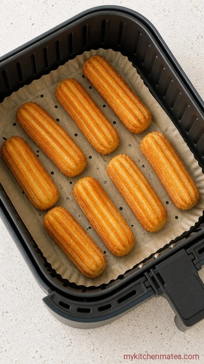 Step 3: Air Fry the Churros