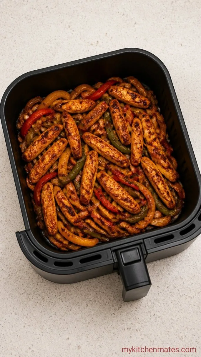 Step 3: Air Fry the Fajitas