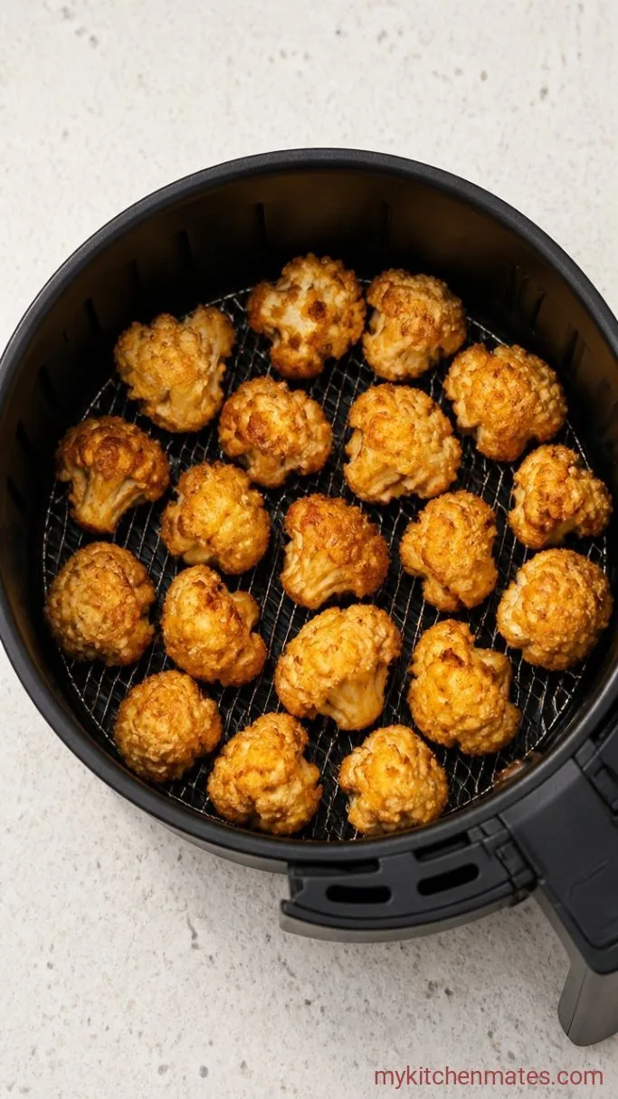 Step 3: Air Fry the Florets